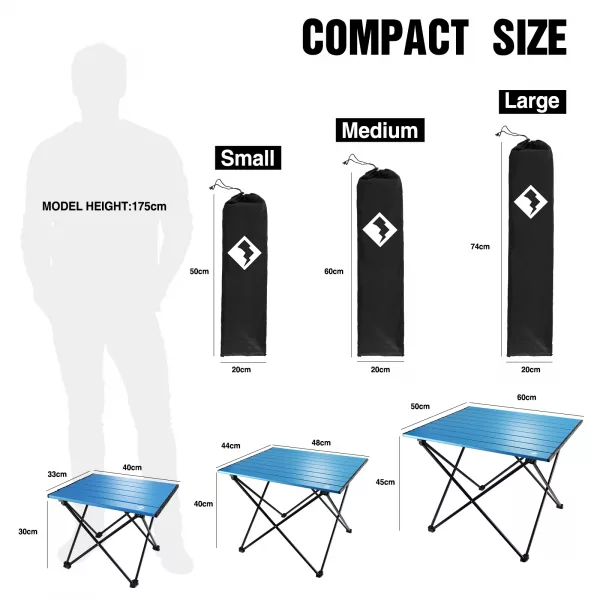 All-Weather Outdoor Foldable Camping Table Camp Hike Trail Adventure Gear