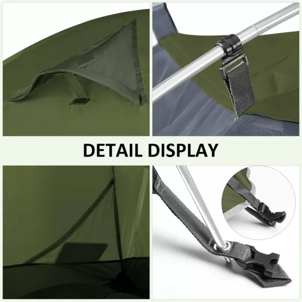 1 Person Waterproof Backpacking Tent 6