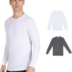Men’s 2-Pack Base layer Tops Camp Hike Trail Adventure Gear