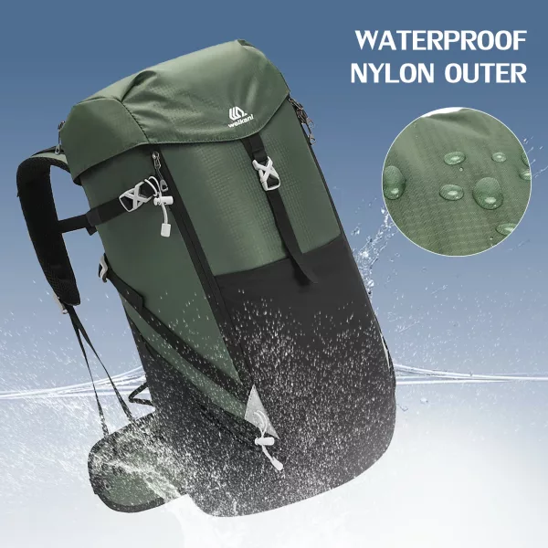 Waterproof 50L Mountain Backpack Camp Hike Trail Adventure Gear