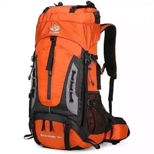  60L Hiking Backpack & Rain Cover Camp Hike Trail Adventure Gear