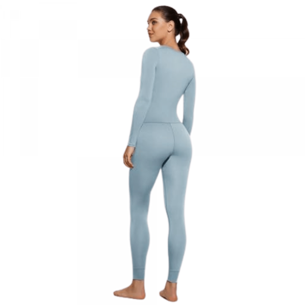 Women’s Thermal Base Layer Set Camp Hike Trail Adventure Gear