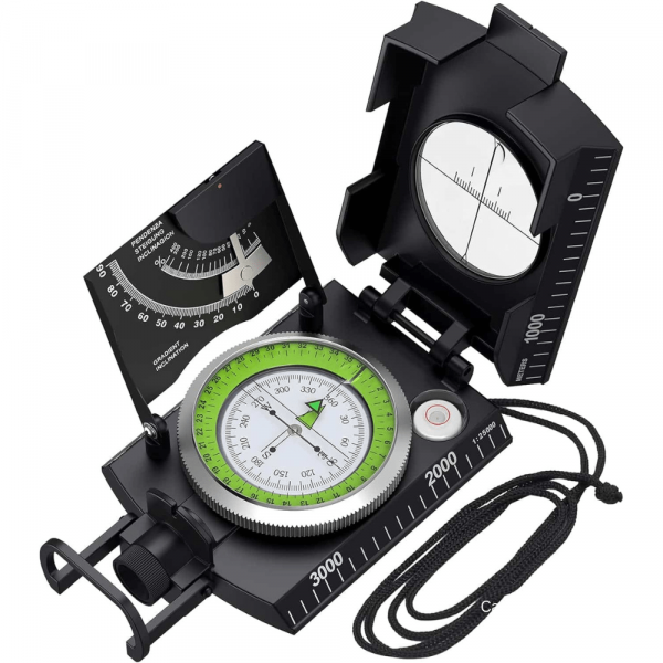 Waterproof Hiking Compass & Clinometer