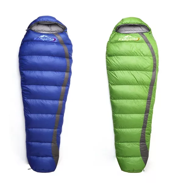Cold Weather Down Sleeping Bag Camp Hike Trail Adventure Gear