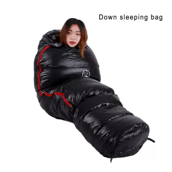 Thermal  Mummy Style Sleeping Bag Camp Hike Trail Adventure Gear