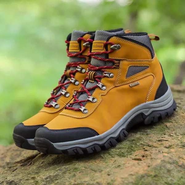 Men’s Waterproof Hiking Boots Camp Hike Trail Adventure Gear