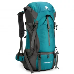 70L Water-Resistant Hiking Backpack