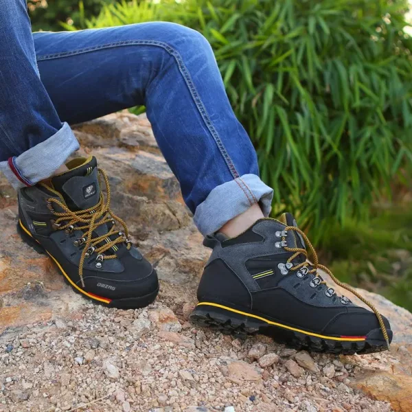 Men’s Breathable Hiking Boots Camp Hike Trail Adventure Gear