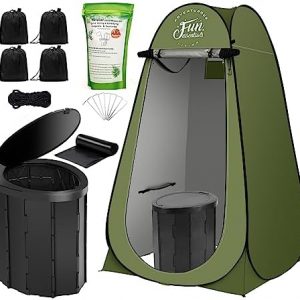 Camping Portable Toilet Kit Camp Hike Trail Adventure Gear
