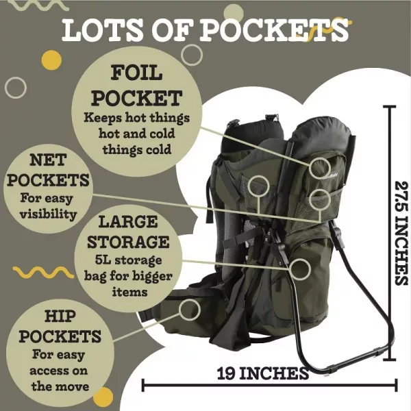 Hiking Baby Carrier Backpack 5